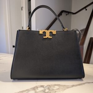 TORY BURCH ELEANOR SATCHEL BLACK BAG
